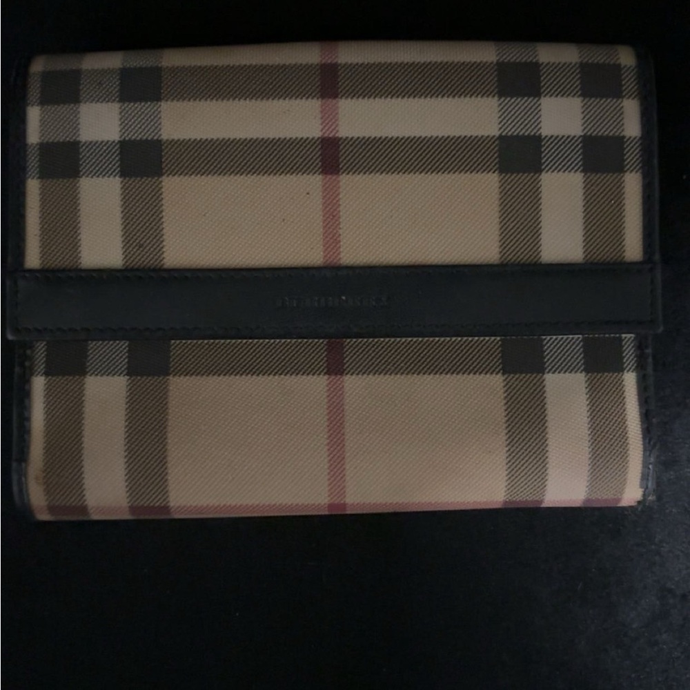 Burberry Checkered Wallet
